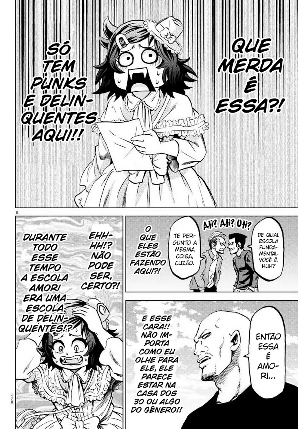 As Garotas Mal-Amada de Rokudou Capítulo 131 Página 7
