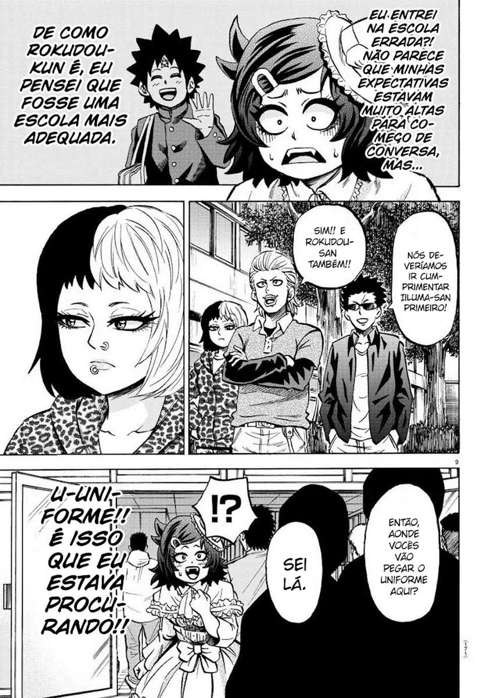 As Garotas Mal-Amada de Rokudou Capítulo 131 Página 8
