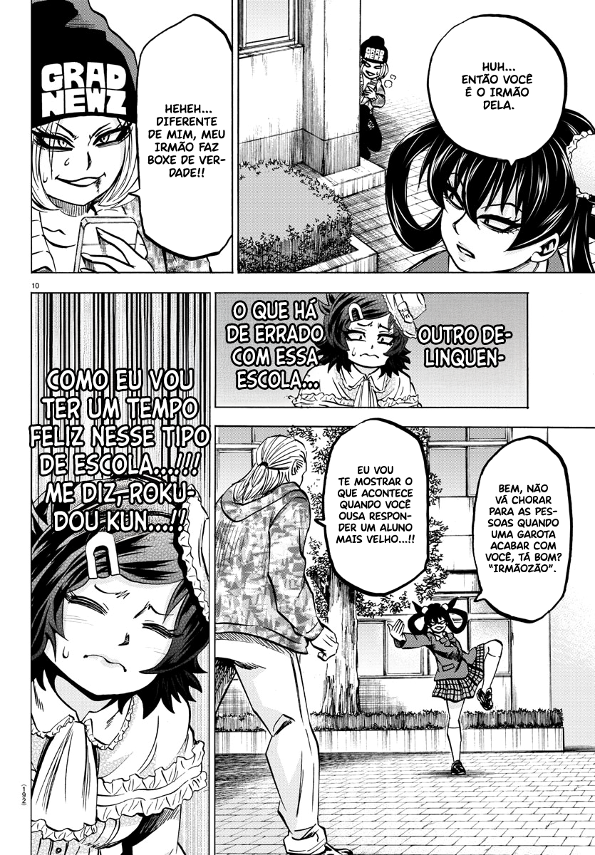 As Garotas Mal-Amada de Rokudou Capítulo 132 Página 10