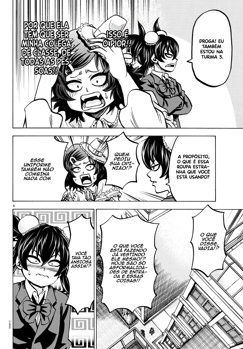 As Garotas Mal-Amada de Rokudou Capítulo 132 Página 8