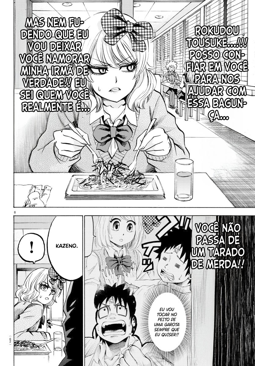 As Garotas Mal-Amada de Rokudou Capítulo 139 Página 8