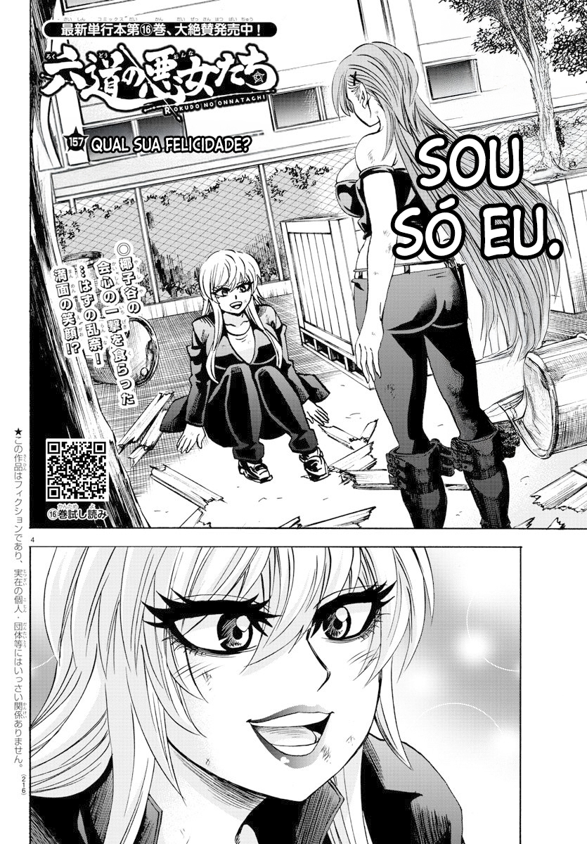 As Garotas Mal-Amada de Rokudou Capítulo 157 Página 5