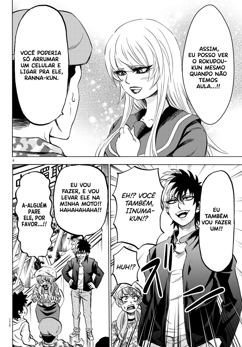 As Garotas Mal-Amada de Rokudou Capítulo 165 Página 8