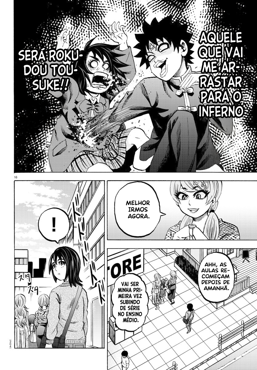 As Garotas Mal-Amada de Rokudou Capítulo 166 Página 16