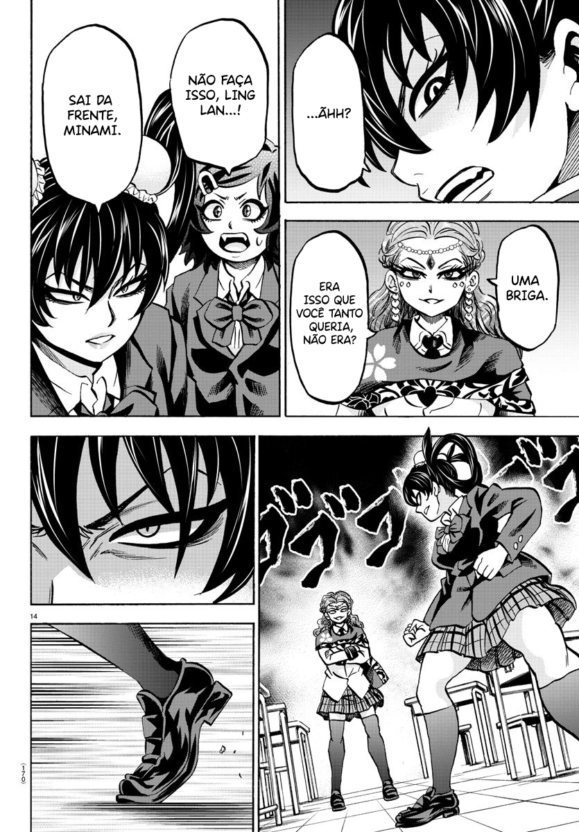 As Garotas Mal-Amada de Rokudou Capítulo 170 Página 16