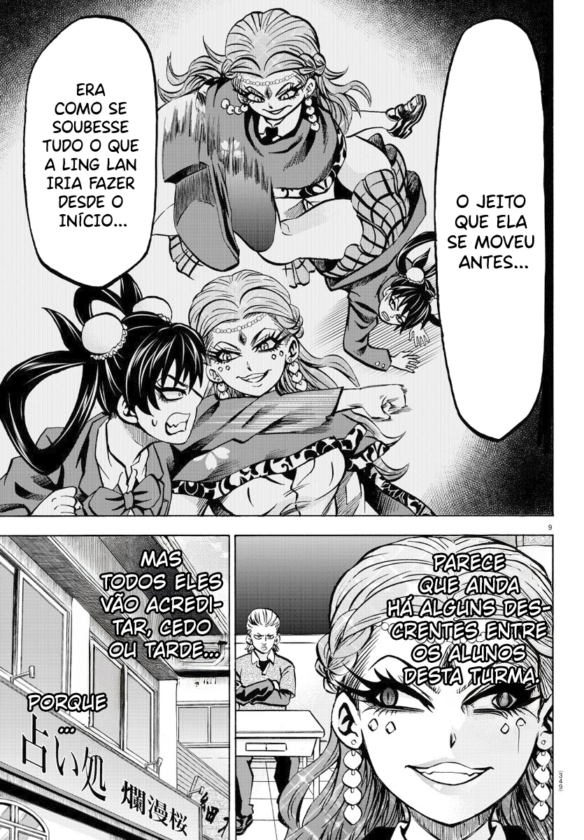 As Garotas Mal-Amada de Rokudou Capítulo 171 Página 9