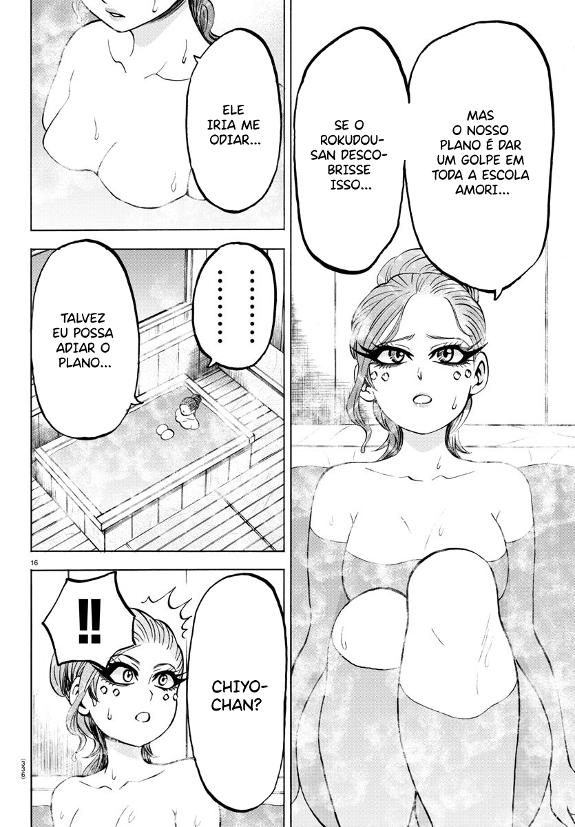As Garotas Mal-Amada de Rokudou Capítulo 174 Página 16