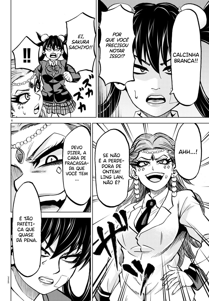 As Garotas Mal-Amada de Rokudou Capítulo 174 Página 6