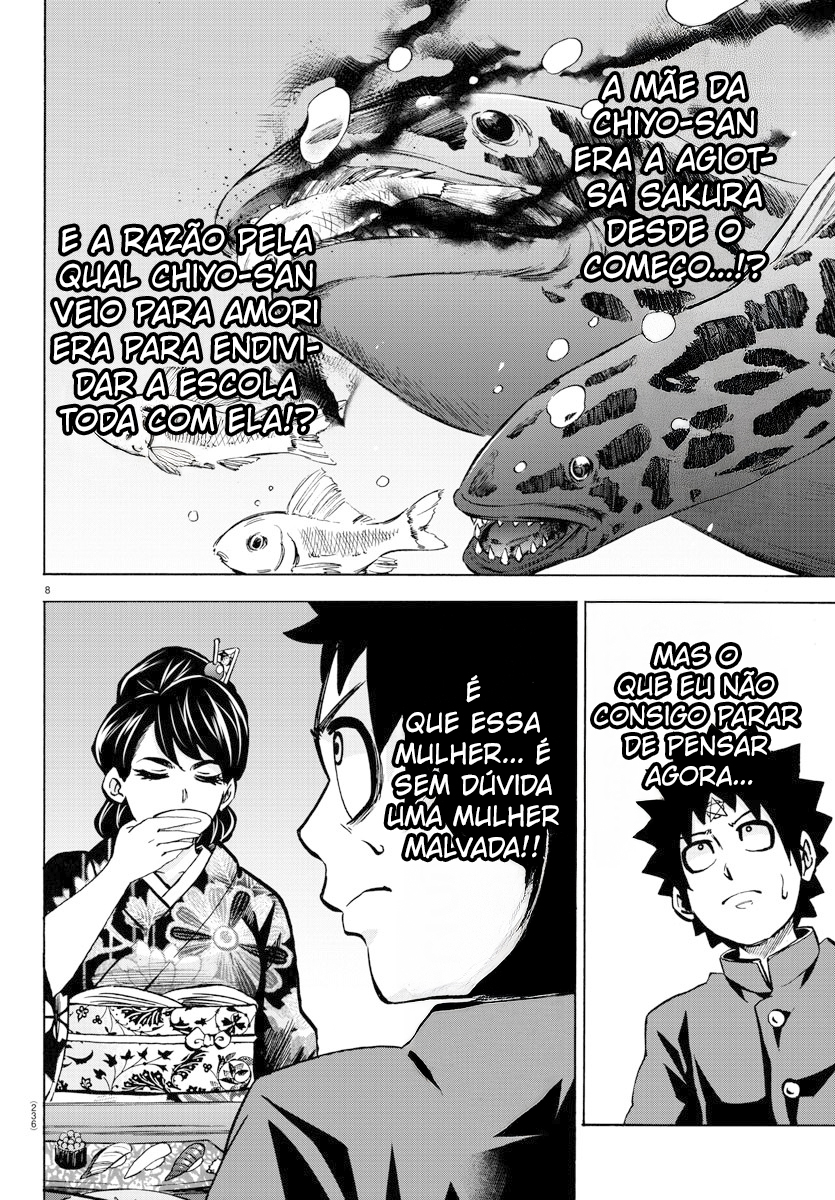 As Garotas Mal-Amada de Rokudou Capítulo 177 Página 8