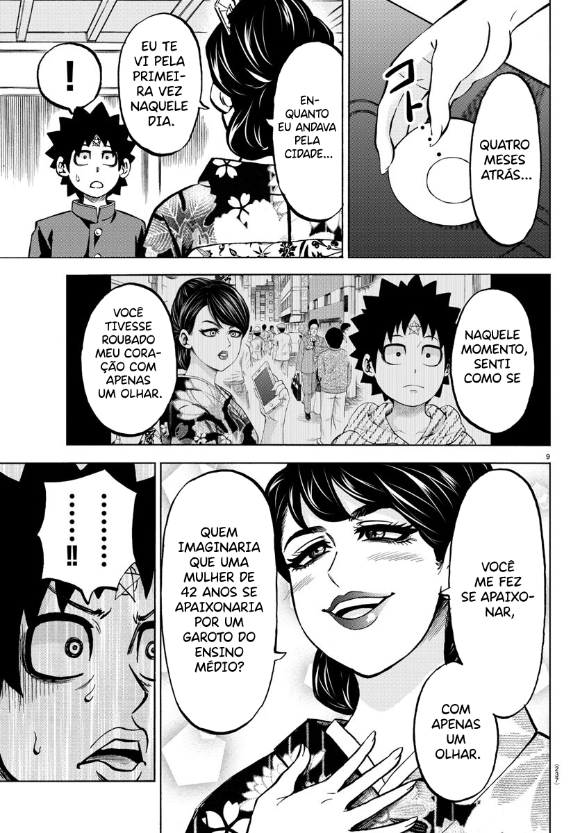 As Garotas Mal-Amada de Rokudou Capítulo 177 Página 9