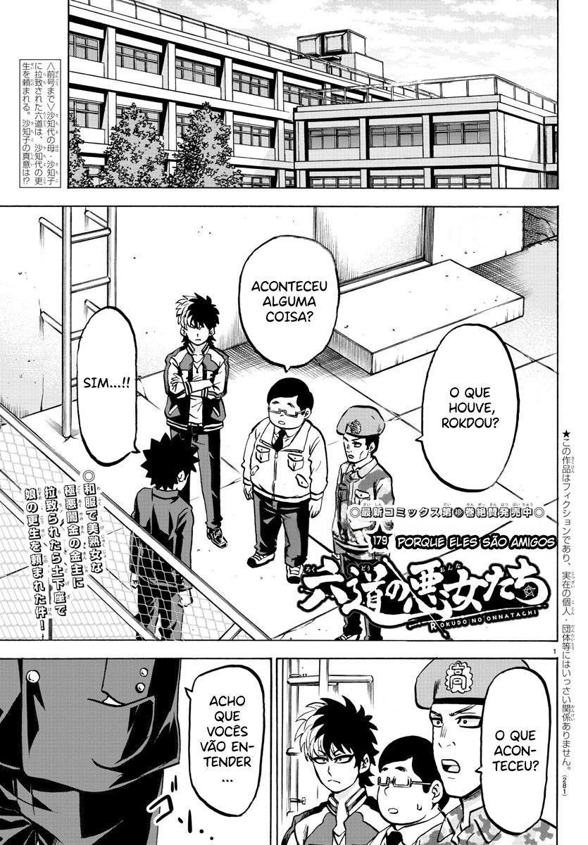 As Garotas Mal-Amada de Rokudou Capítulo 179 Página 2