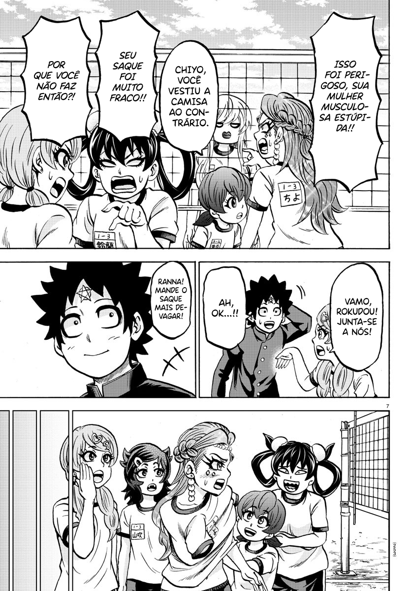 As Garotas Mal-Amada de Rokudou Capítulo 180 Página 8