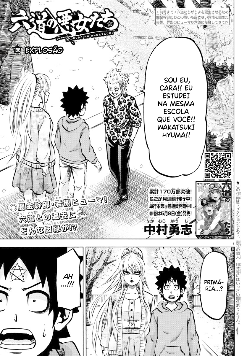 As Garotas Mal-Amada de Rokudou Capítulo 186 Página 2