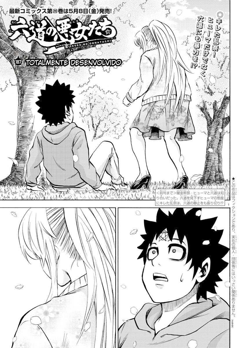 As Garotas Mal-Amada de Rokudou Capítulo 187 Página 2