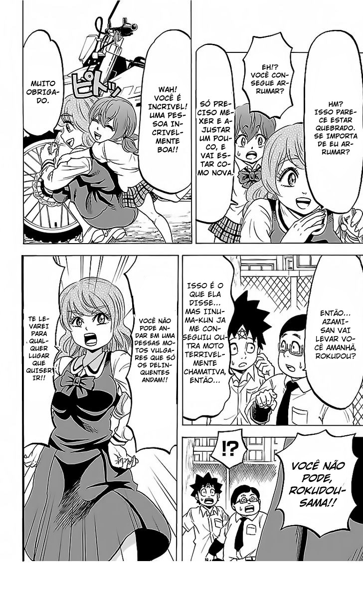 As Garotas Mal-Amada de Rokudou Capítulo 19 Página 17