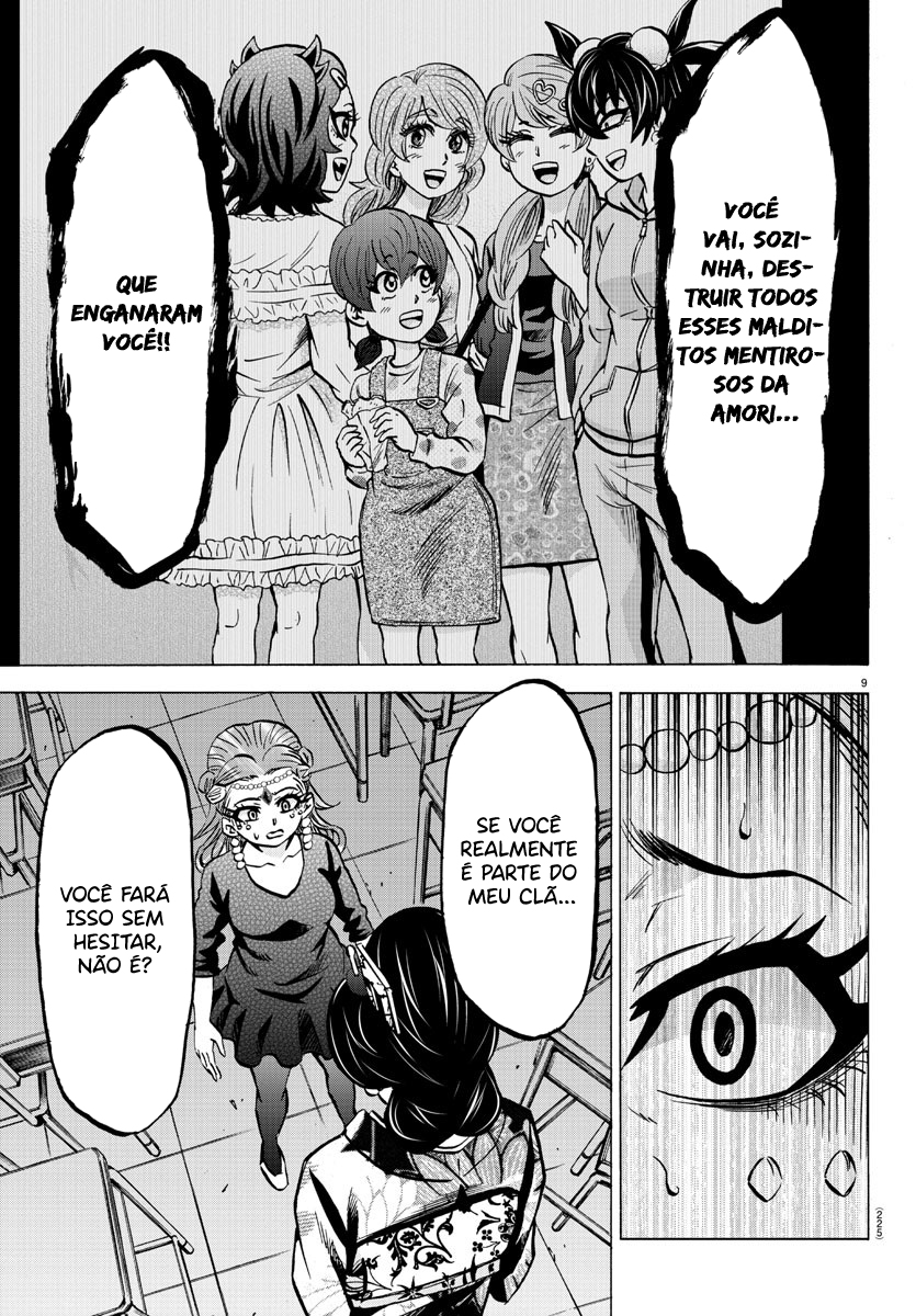 As Garotas Mal-Amada de Rokudou Capítulo 190 Página 10