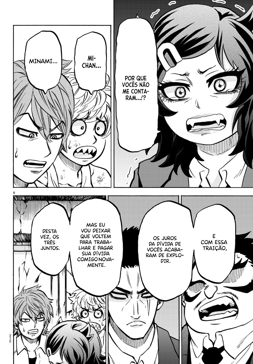 As Garotas Mal-Amada de Rokudou Capítulo 199 Página 8