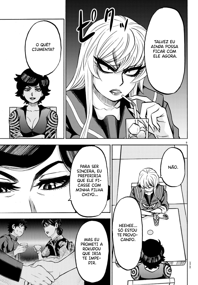 As Garotas Mal-Amada de Rokudou Capítulo 222 Página 9