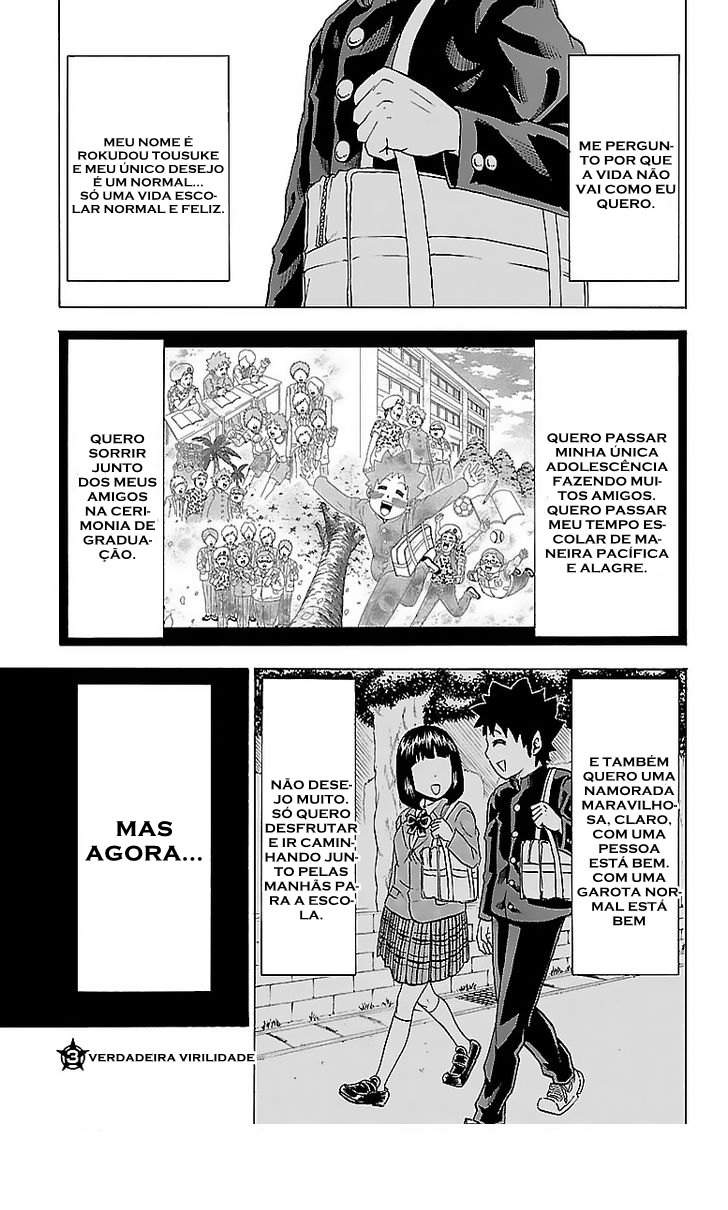 As Garotas Mal-Amada de Rokudou Capítulo 3 Página 2