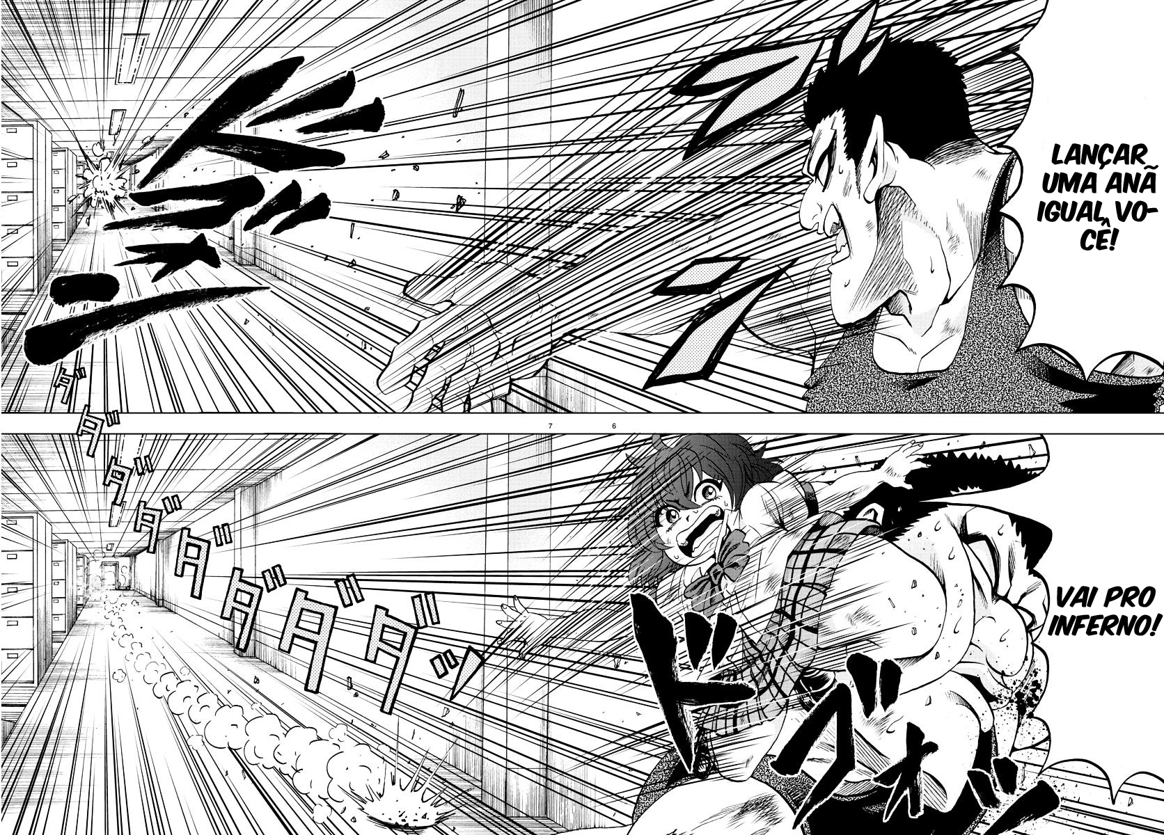As Garotas Mal-Amada de Rokudou Capítulo 55 Página 7