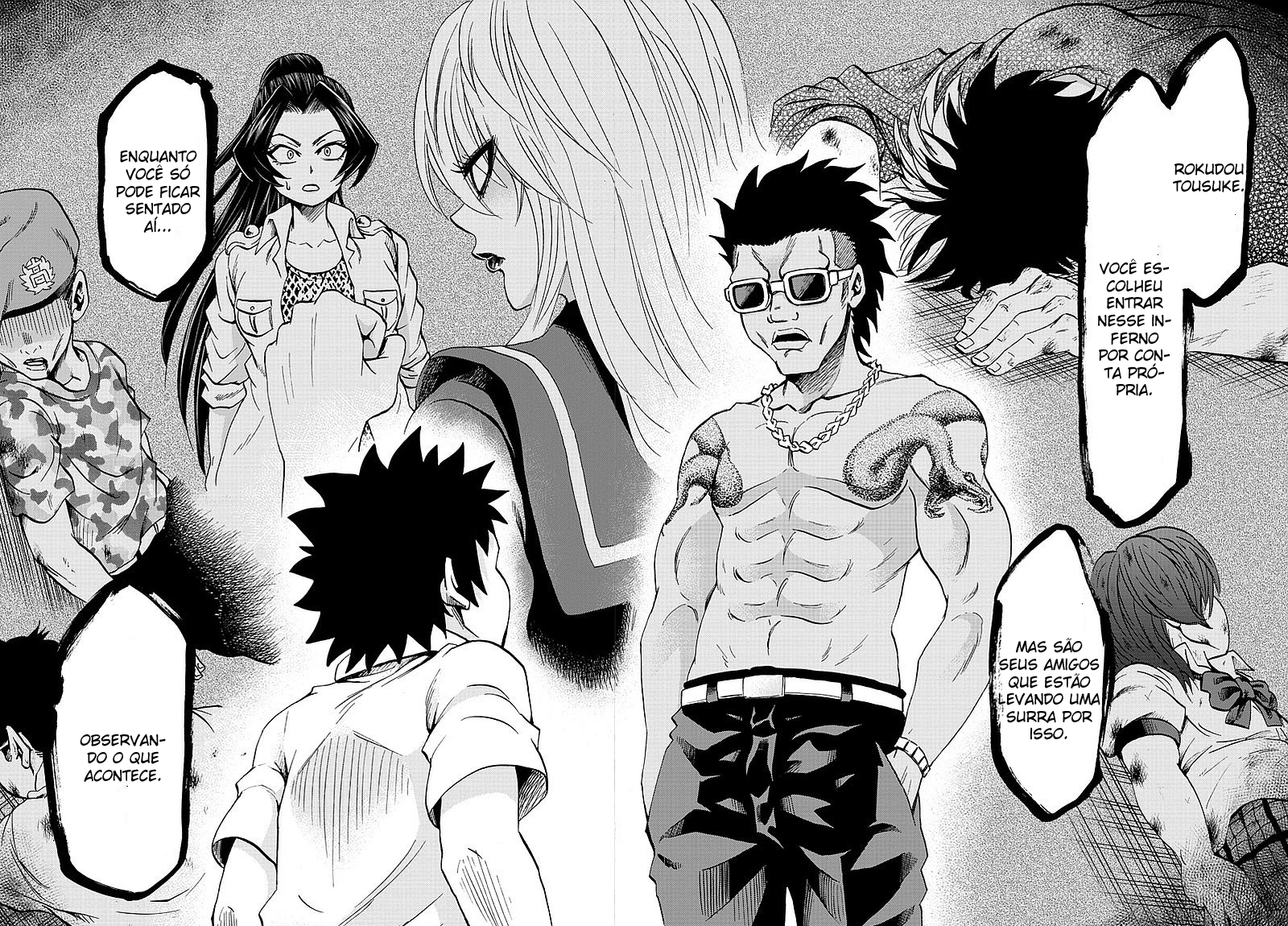 As Garotas Mal-Amada de Rokudou Capítulo 56 Página 19