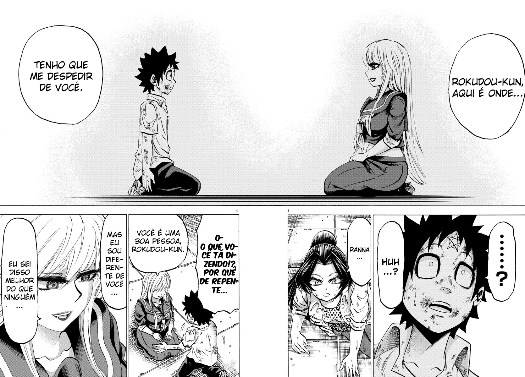 As Garotas Mal-Amada de Rokudou Capítulo 66 Página 9