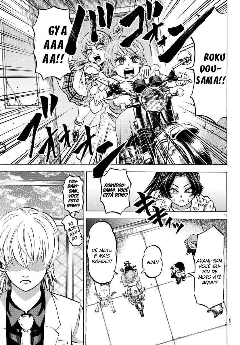 As Garotas Mal-Amada de Rokudou Capítulo 68 Página 15