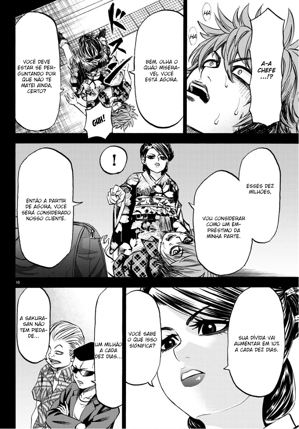 As Garotas Mal-Amada de Rokudou Capítulo 93 Página 10