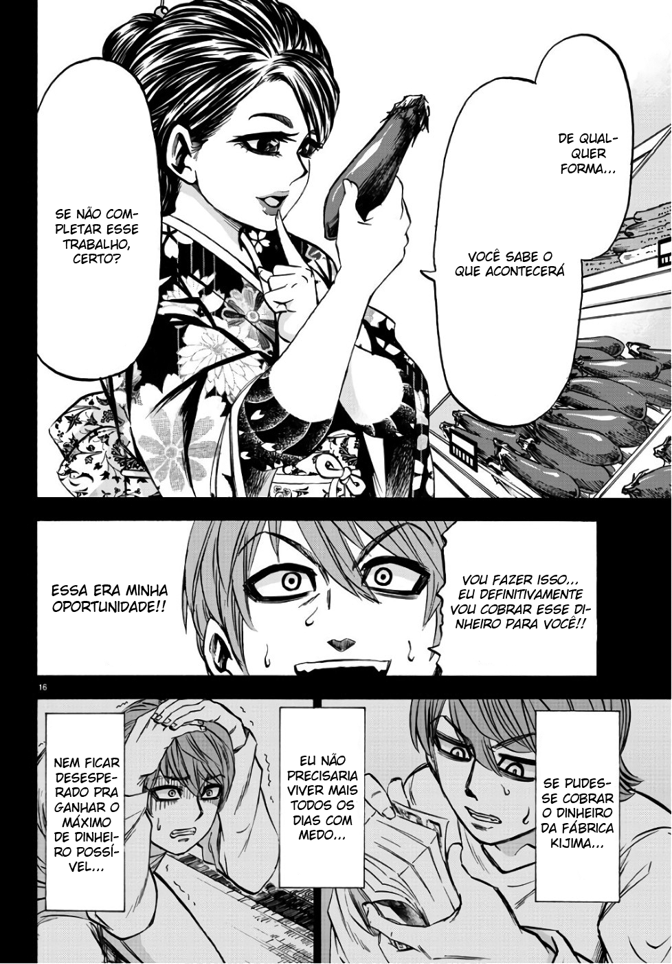 As Garotas Mal-Amada de Rokudou Capítulo 93 Página 16