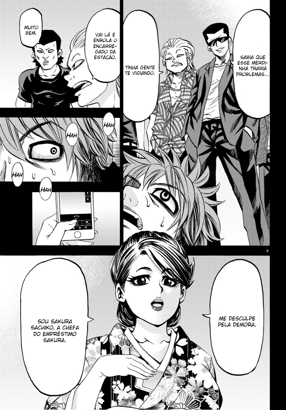 As Garotas Mal-Amada de Rokudou Capítulo 93 Página 9