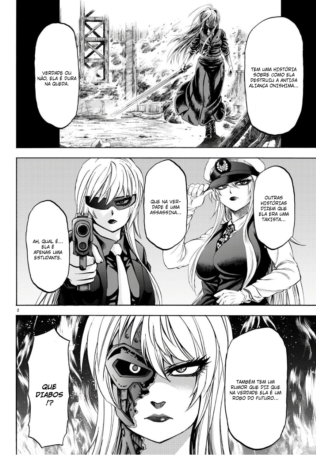 As Garotas Mal-Amada de Rokudou Capítulo 97 Página 3