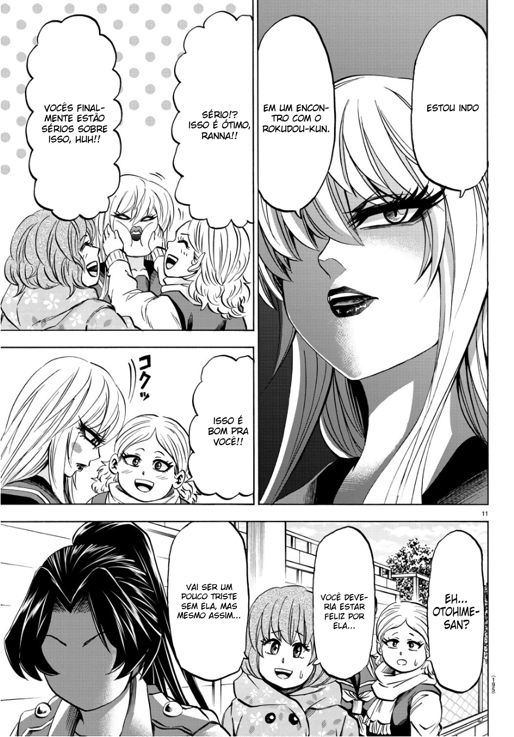 As Garotas Mal-Amada de Rokudou Capítulo 98 Página 12