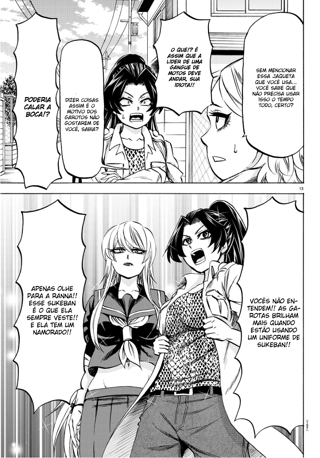 As Garotas Mal-Amada de Rokudou Capítulo 98 Página 14