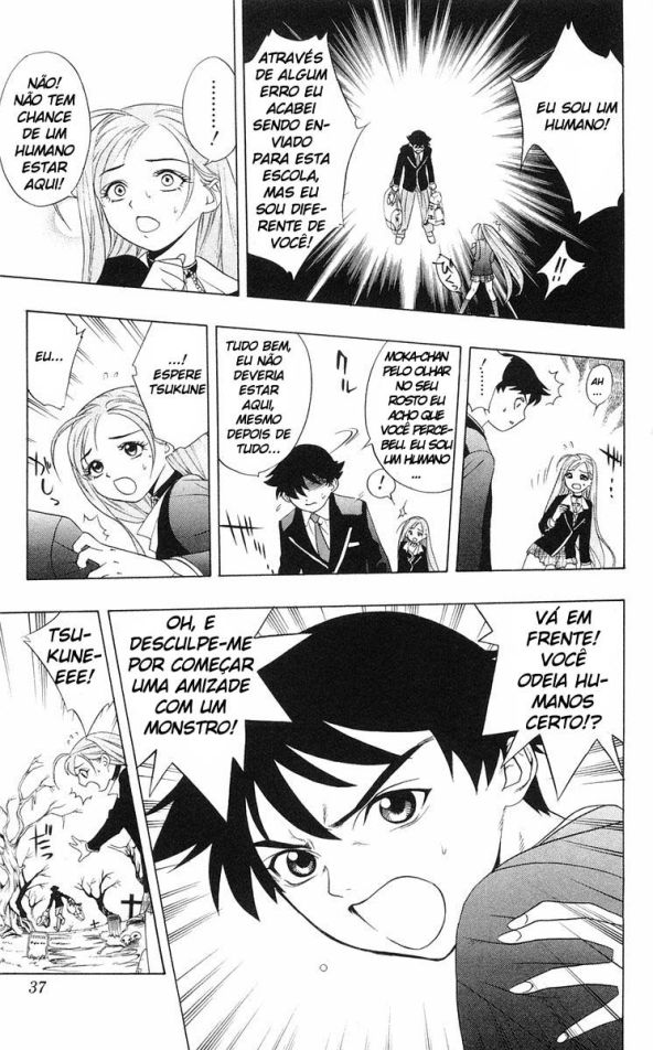 Rosario+Vampire Capítulo 1 Página 35