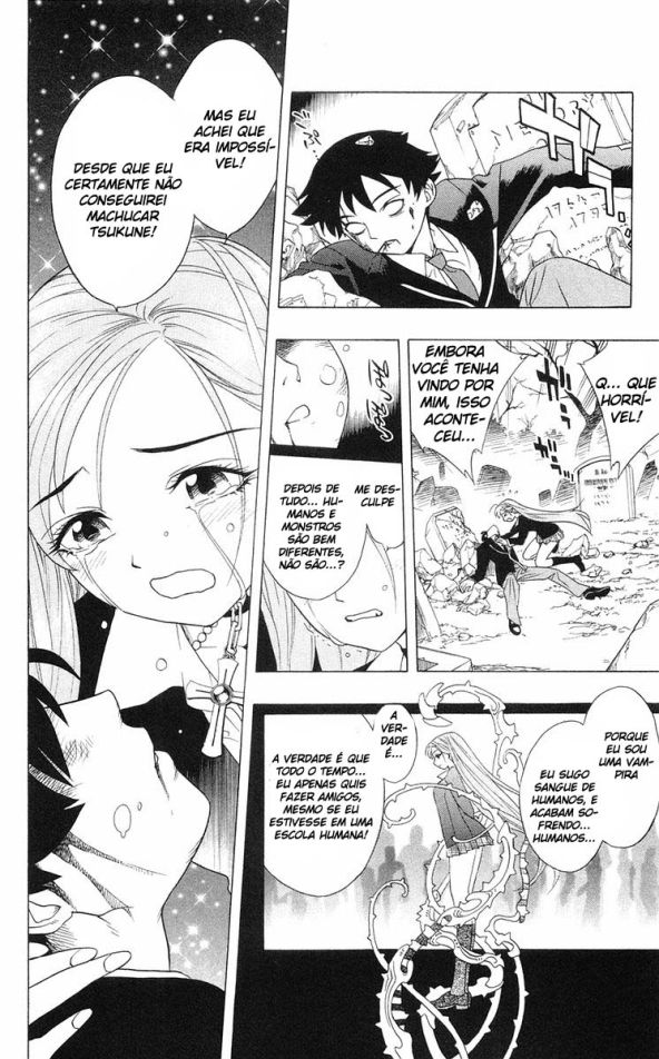Rosario+Vampire Capítulo 1 Página 42