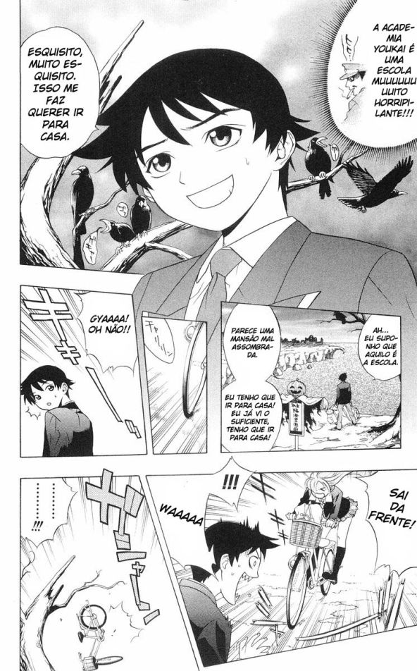 Rosario+Vampire Capítulo 1 Página 8