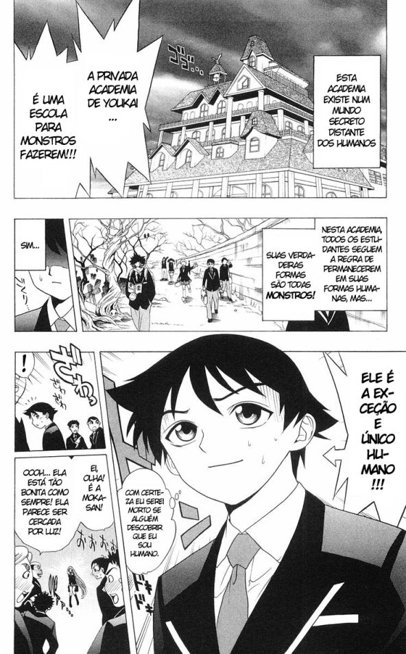Rosario+Vampire Capítulo 2 Página 2