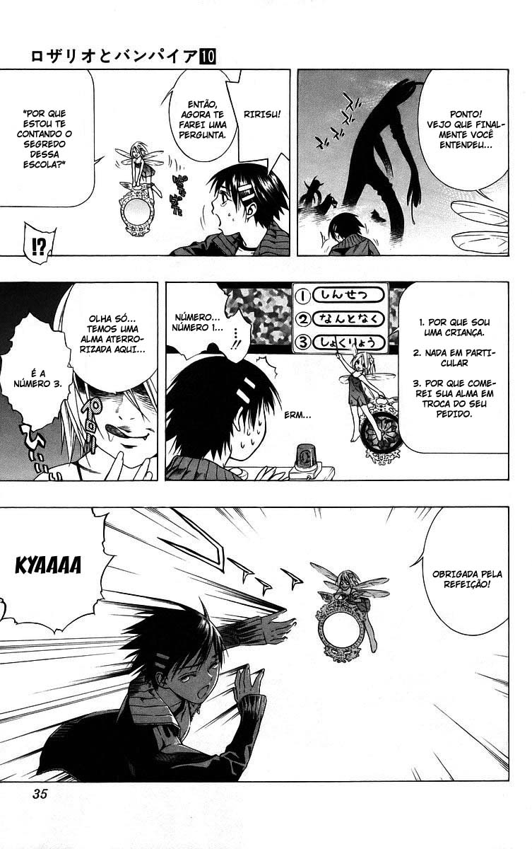 Rosario+Vampire Capítulo 37 Página 35