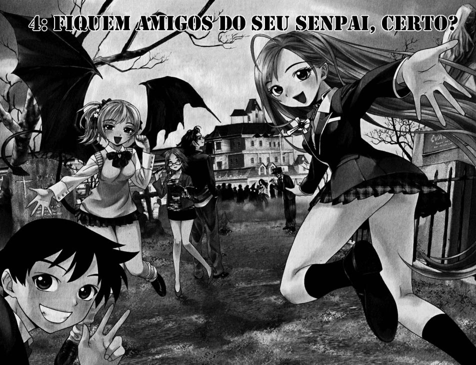 Rosario+Vampire Capítulo 4 Página 1