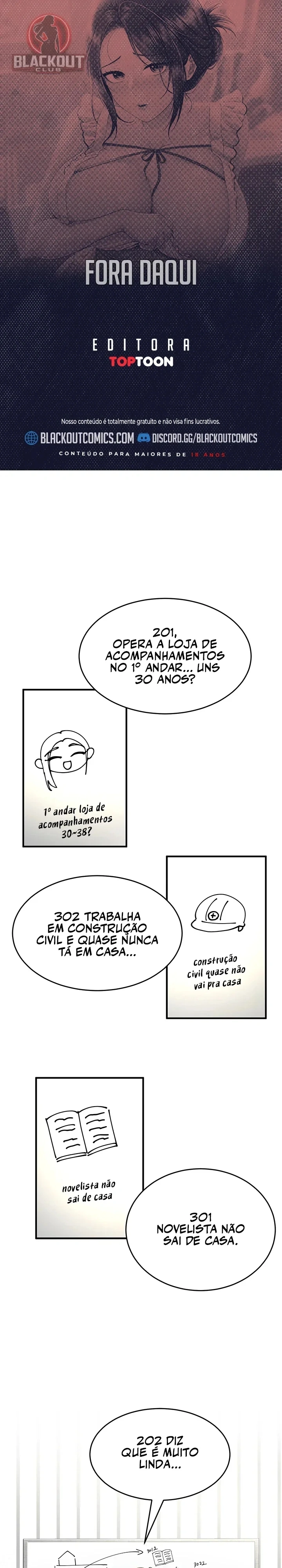 Saia daqui! Capítulo 1 Página 1