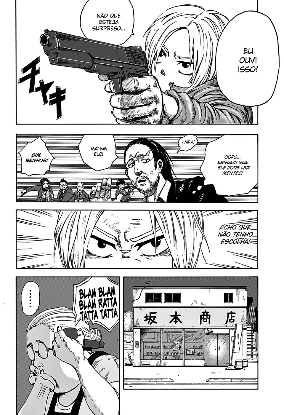 Sakamoto Capítulo 1 Página 38