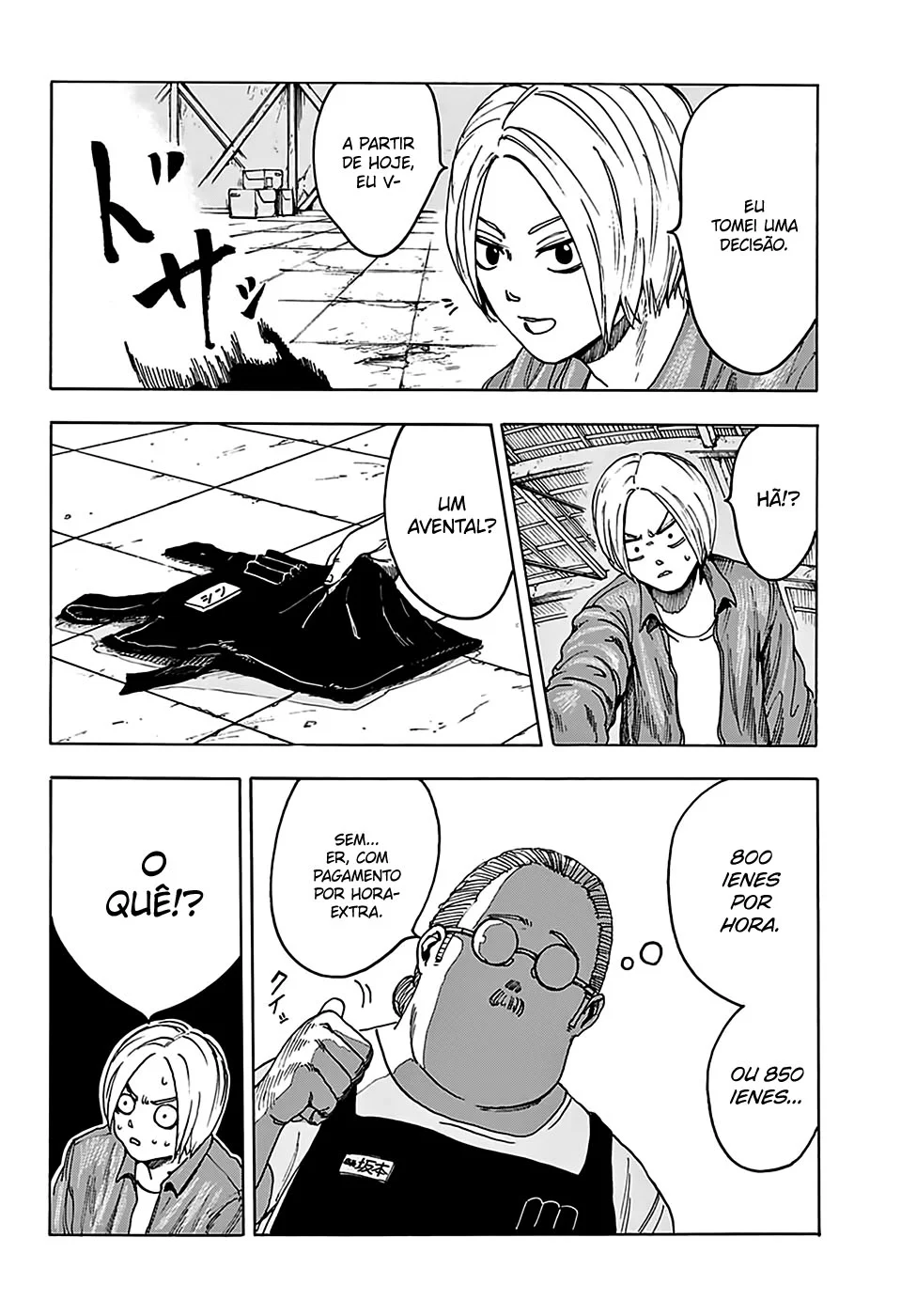 Sakamoto Capítulo 1 Página 50