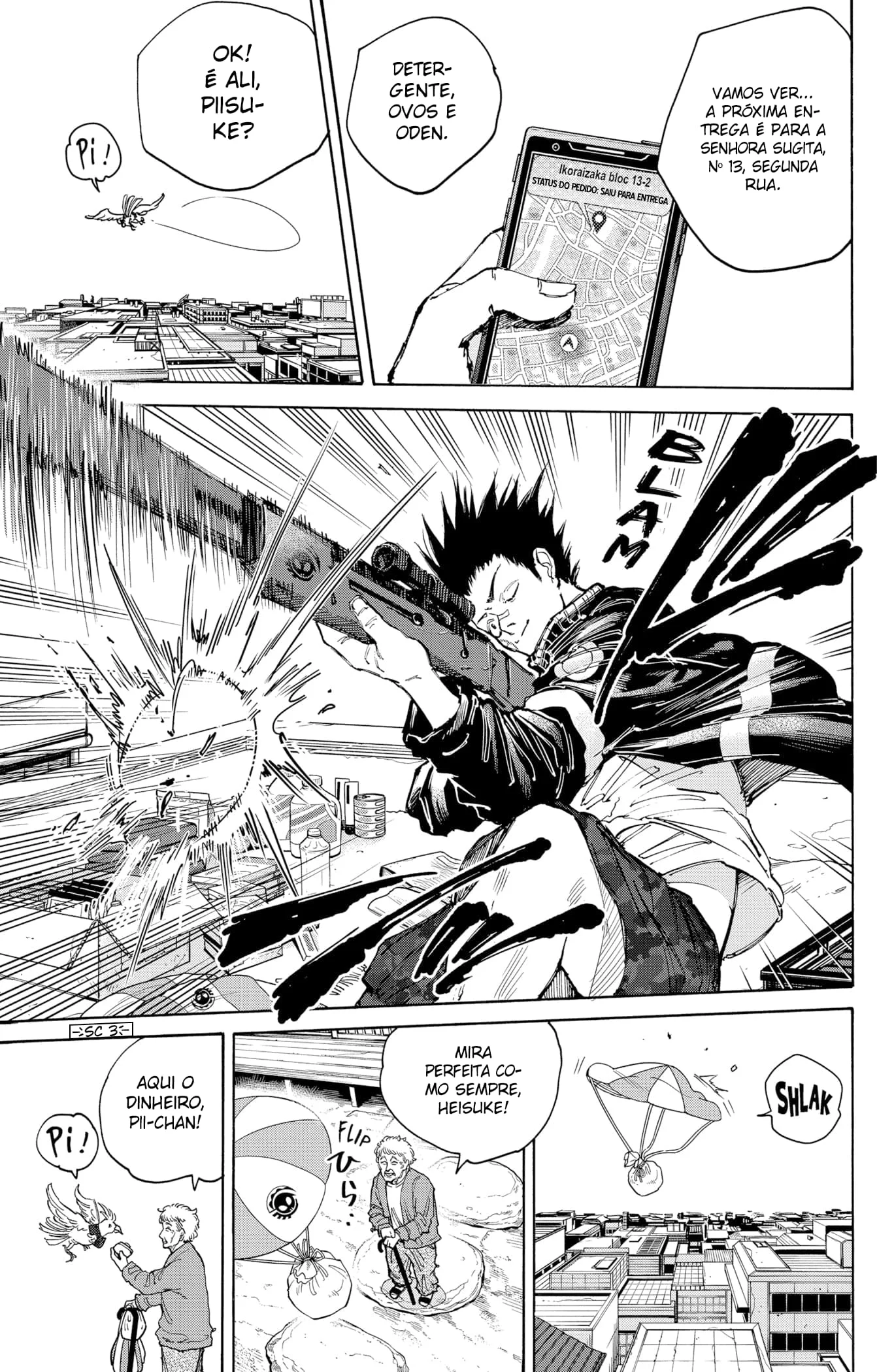 Sakamoto Capítulo 105 Página 16