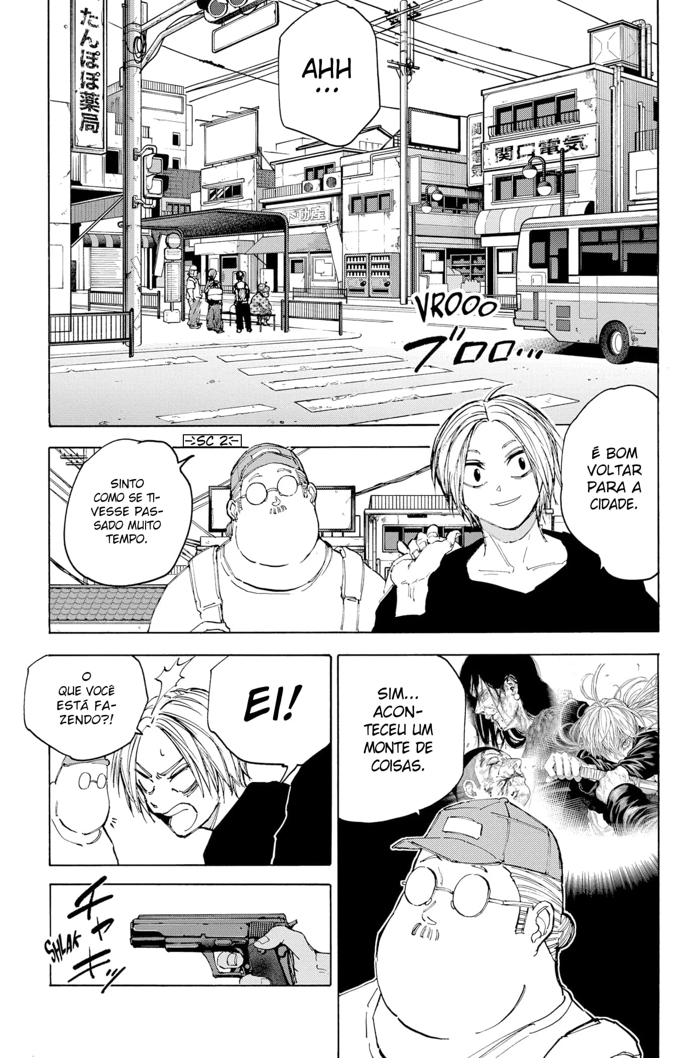 Sakamoto Capítulo 105 Página 4