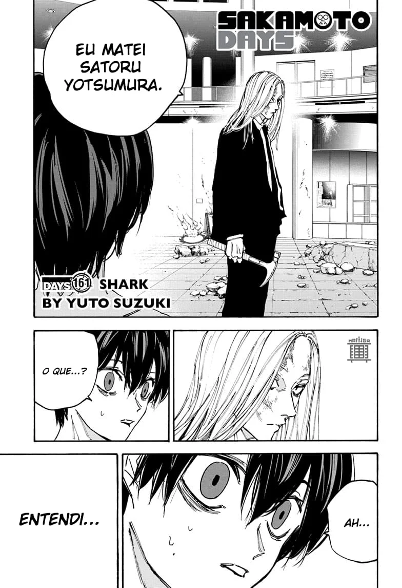 Sakamoto Capítulo 161 Página 1