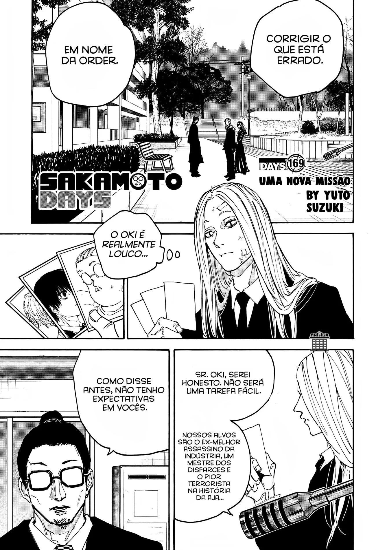 Sakamoto Capítulo 169 Página 1