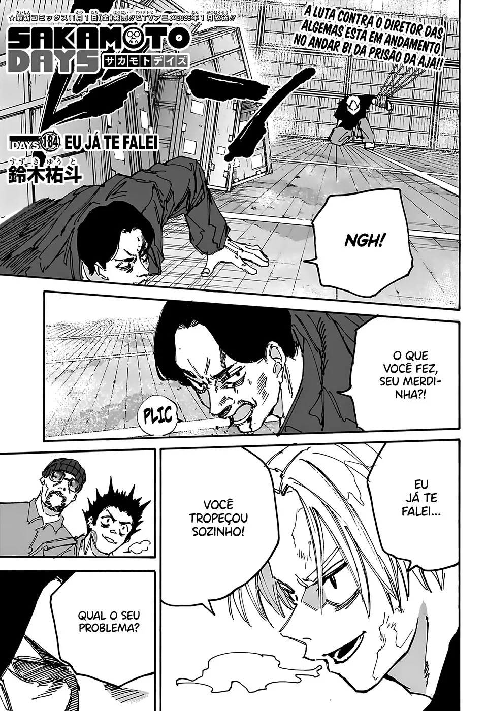 Sakamoto Capítulo 184 Página 2