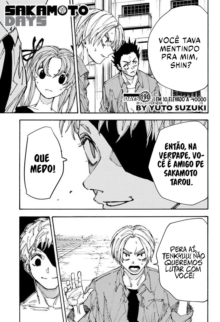Sakamoto Capítulo 190 Página 3