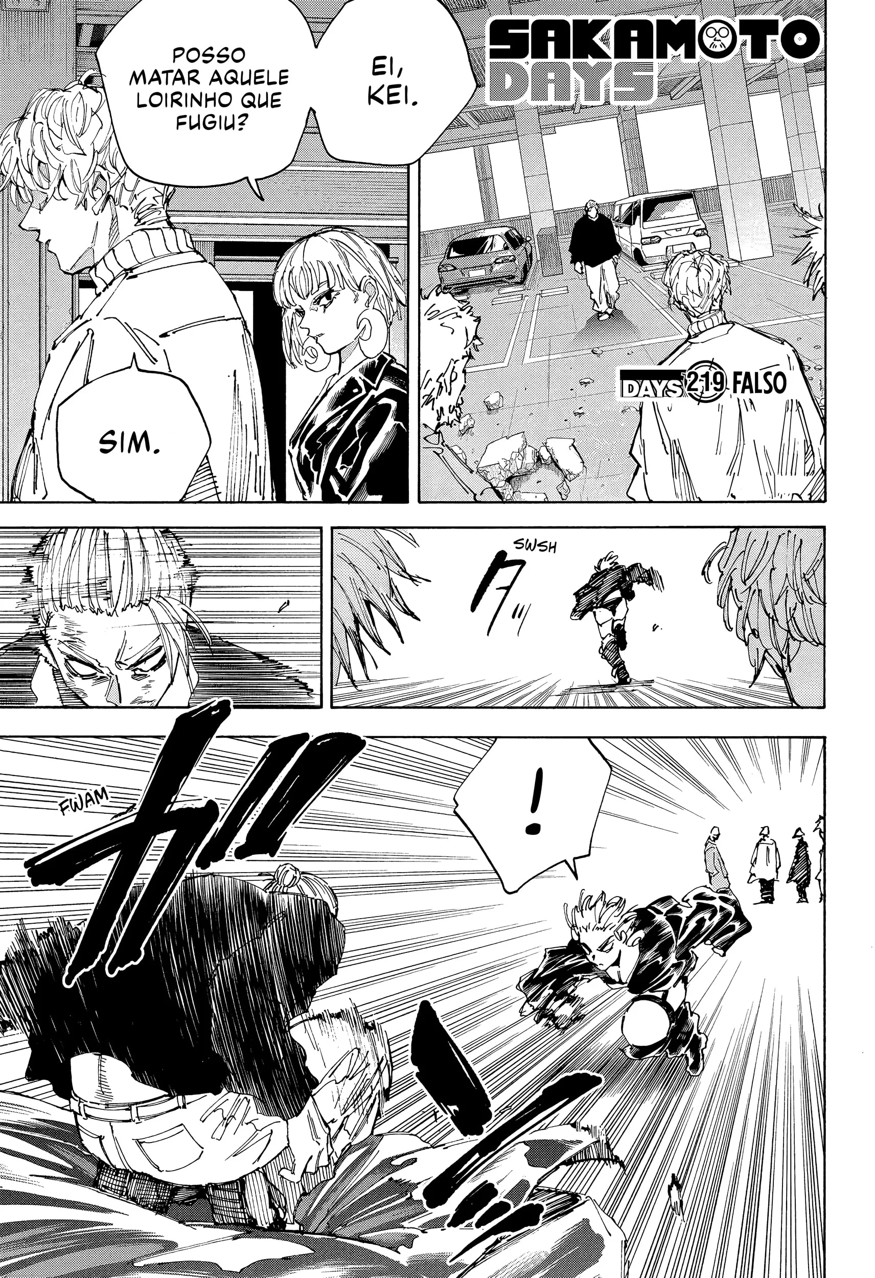 Sakamoto Capítulo 219 Página 3