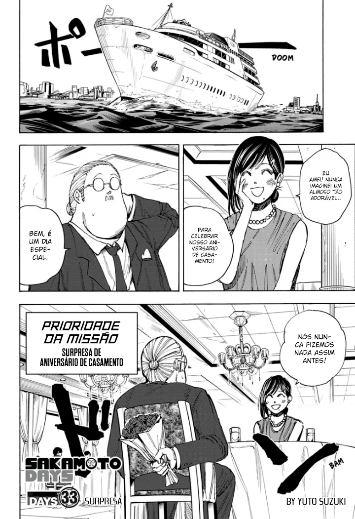 Sakamoto Capítulo 33 Página 3
